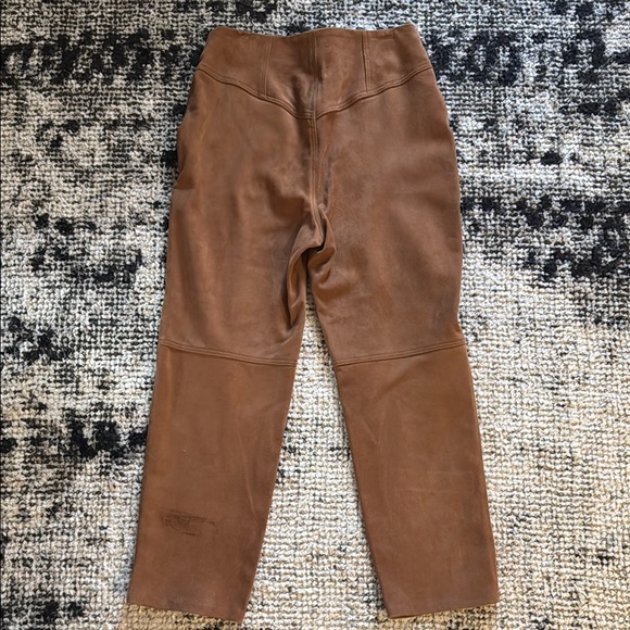 L'Academie Brown Straight Leg Pants - Picture 4 of 4